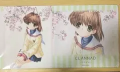 トレカアイテムくじ　key B賞　ラバープレイマットスリム　CLANNAD　渚