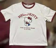 サンリオ　Hello Kitty 半袖　リンガー　Tシャツのサムネイル