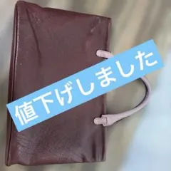 KENZO トートバッグ 天然皮革 オールレザー ケンゾー ヴィンテージ 