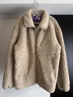 ノースフェイスパープルレーベル　ウールボアフリース　L