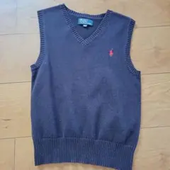 Polo by Ralph Lauren Vネックベスト 120　学校ベスト