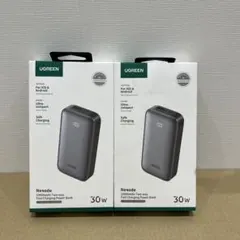 3D974UGREEN 30W モバイルバッテリー 2ポート2個のサムネイル