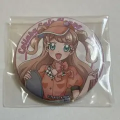 プリチャン 金森 まりあ 缶バッジ コラボカフェ本舗 等身 アメリカンダイナー
