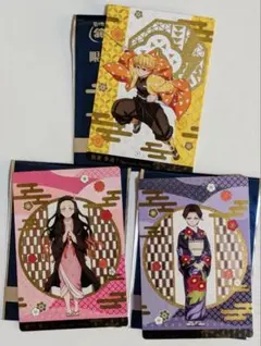 鬼滅の刃 銀だこカード 善逸 ねずこ 珠代