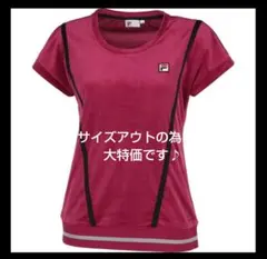 新品未使用　FILA　テニス　ウェア　レディース　ゲームシャツ　秋冬　暖かい