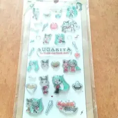 スガキヤ　初音ミク　スーちゃん　コラボぷっくりシールのサムネイル