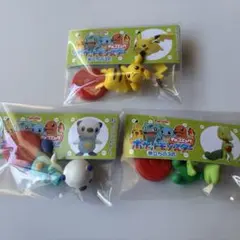 ポケモン チョコエッグ ピカチュウ ミジュマル キモリ