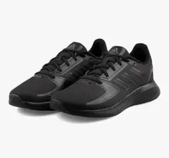 adidas/アディダス コアランナー ブラック ランニングシューズ 28.5㎝