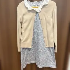 agnès b. フォーマルワンピースとカーディガンセット 110〜120cm