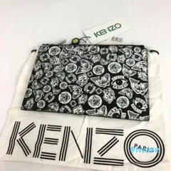 KENZO ケンゾー モノクロ 総柄 クラッチバッグ レディース ブランドのサムネイル