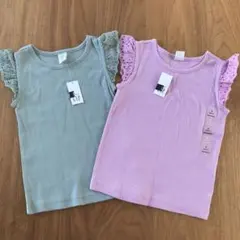 新品　GAP フリルトップス　2枚セット