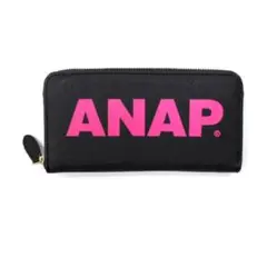値下げ可❗️ ANAP アナップ　ロゴ財布　長財布
