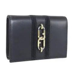 美品　FURLA シレナ　フルラ　三つ折り財布　ブラックのサムネイル