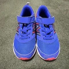 New Balance キッズスニーカー 青 19cm