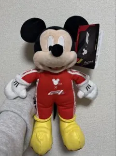 ディズニー F1 コラボ ミッキーマウス ぬいぐるみ - メルカリ