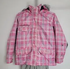 スキーウェア上下セット150 調節可能PURECONSCIOUS ピンク