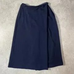 【美品】Sybilla シビラ ネイビースカート Mサイズ
