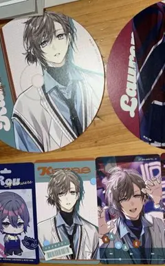 にじさんじ 叶 小柳ロウ ランダムチェキ風カード 特典ラウンドカード