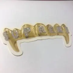 シュプリーム supreme ステッカー 金 金歯 牙 ゴールド レア