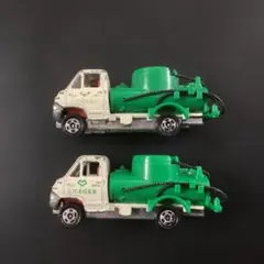 トミカ　バキュームカー　日本製　２台セット