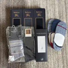【新品未使用】合計9足　Burberrys 3足、 Munsingwear 等