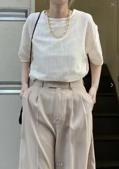 Audrey and John Wad 半袖　ブラウス　カットソー