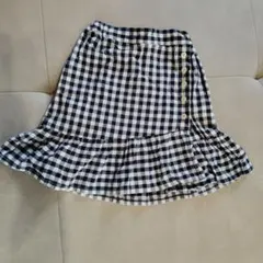 petit main ギンガムチェック スカート 110cm
