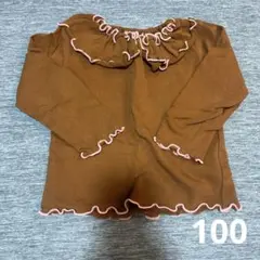 SUNNYandSUNDAY 襟付きロンT 100