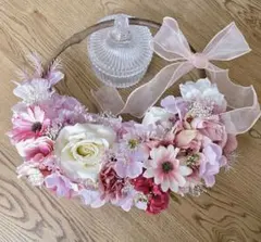 花籠リース♡リースブーケ