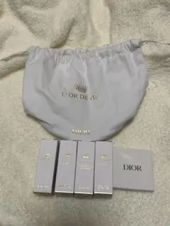 Diorディオール ロードヴィ 4点サンプルセット ポーチ セラミックチャーム付