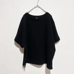 【美品】 coca エンボス 半袖 Mサイズ コンパクトトップス