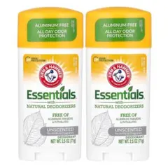 Arm & Hammer Essentials 無香料デオドラント2本セット
