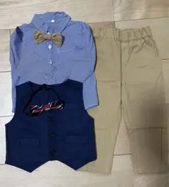 フォーマル服セット 90cm シャツ・ベスト・パンツ