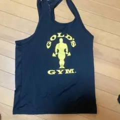 GOLD'S GYM タンクトップ M 黒　しまむらコラボ