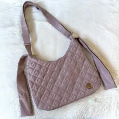 ✨美品✨青木美沙子×NINA’S×しまむら キルティングショルダーバッグ ピンク