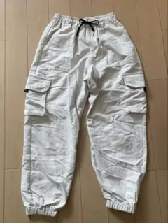 ピンクラテ　長ズボン　白　150センチ