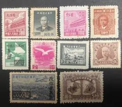 旧中国切手セット⑥ 1930年代から50年代まで 未使用品 - メルカリ