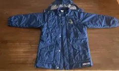 adidas ネイビー 中綿コート