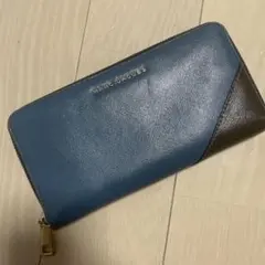 MARC JACOBS 長財布 ラウンドファスナー ブルーのサムネイル