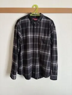 Supreme Old English Plaid Flannel Shirt - メルカリ