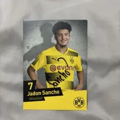 オートグラフカード Jadon Sancho サッカートレーディングカード #7