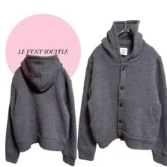 【ルヴァンスフル】LE VENTSOUFFLE♡フード付ジャケット【F】ウール混