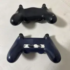 【ジャンク品】PS4 純正 ワイヤレスコントローラー 黒 青 2個セット