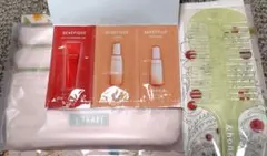 【匿名配送】レディースポーチ＆コーム　おまけメイクサンプル