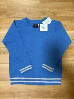 お値下げ✨️新品タグ付き✨️《KIDS UP TEMPO》130cm青ニットセーター