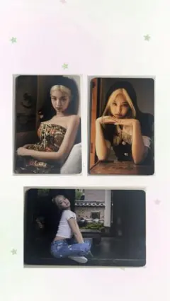 black pink トレカ　ジェニー