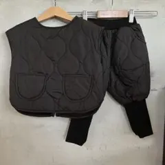 ミリタリー　キルティング　セットアップ