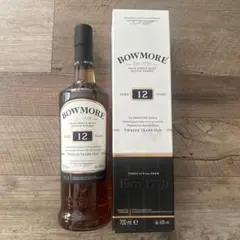 BOWMORE12年旧ボトル 蒸留所ラベル 箱付き 古酒ウイスキー - メルカリ