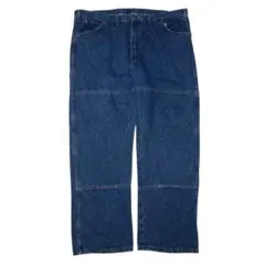 ディッキーズ ダブルニー ペインターパンツ 44×32 デニム ワークパンツ