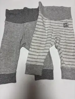 H&M オーガニックコットン パンツ 2枚セット